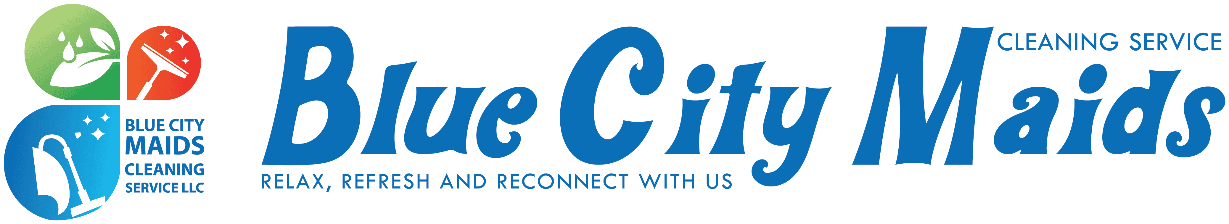 Blue City Maids Logo